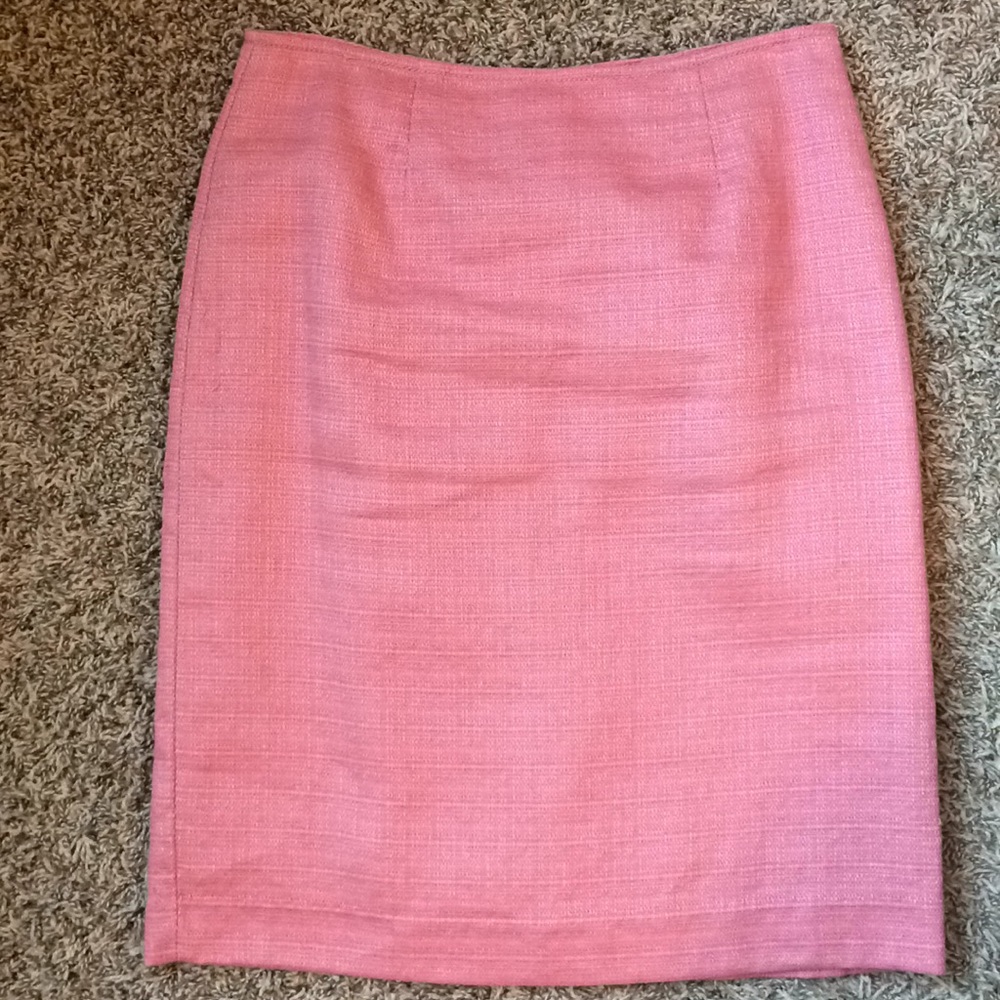 Rose pink skirt